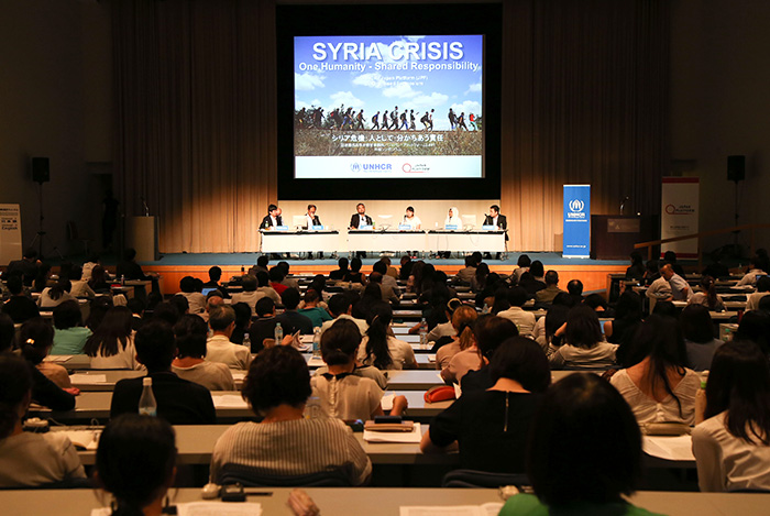 UNHCR / ジャパン・プラットフォーム共催シンポジウム「シリア危機：人として － 分かちあう責任」