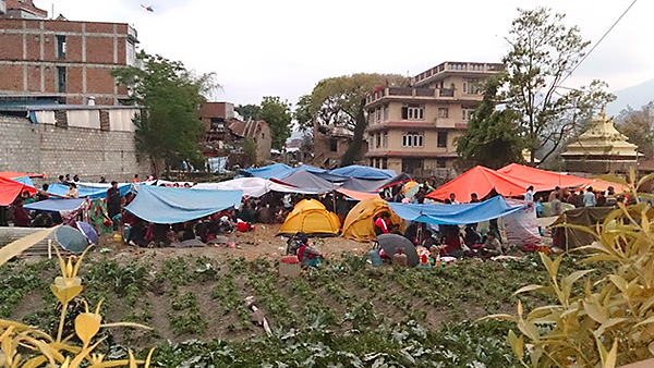ネパール中部地震被災者支援2015