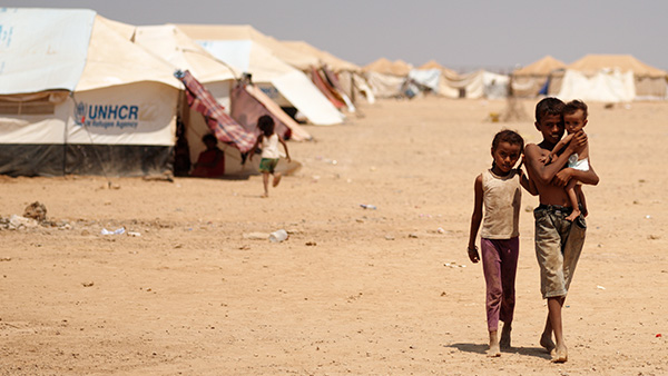 マルカジ難民キャンプ ©JPF