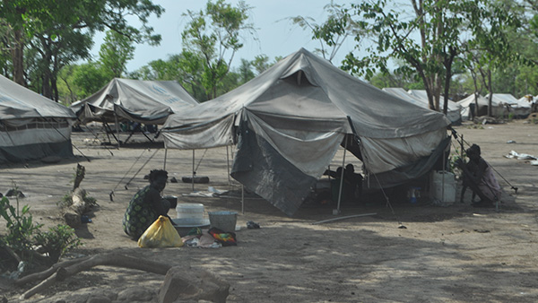 エチオピア・ガンベラにて難民キャンプの様子4 ©WVJ