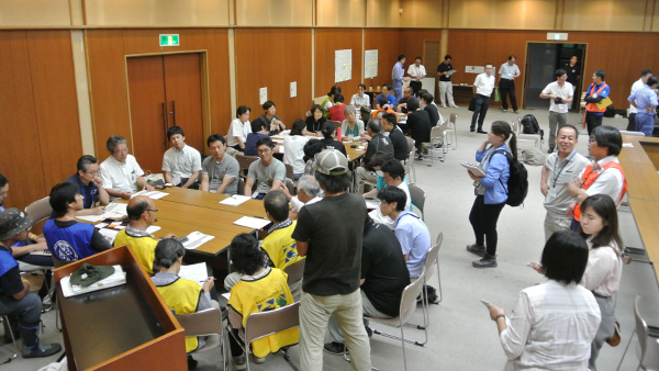 40. Group Session in Information sharing meeting by aid workers in Ehime / Uwajima Ehime, 30th July, 2018 ©JPF