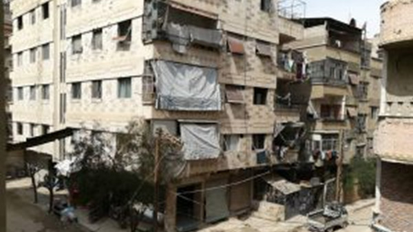 シリアの一般的な集合住宅 ©PWJ
